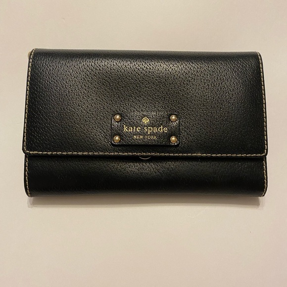 Kate Spade Natalie Wellesley Small Crossbody Clutch - Black kate spade Wallet - Picture 1 of 10